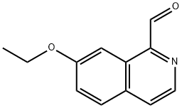1-이소퀴놀린카르복스알데히드,7-에톡시-(9CI) 구조식 이미지