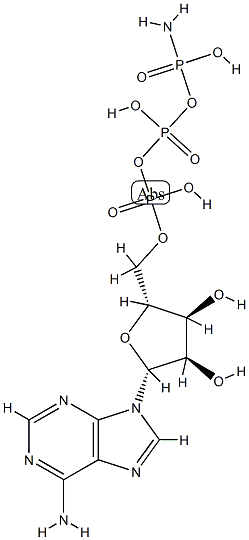 ATP-gamma amidate Structure