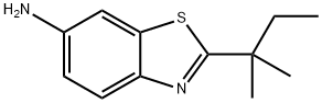 6-Benzothiazolamine,2-(1,1-dimethylpropyl)-(9CI) Structure