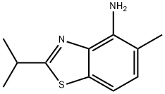 4-Benzothiazolamine,5-methyl-2-(1-methylethyl)-(9CI) Structure