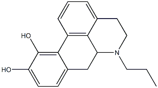 N-n-propylnorapomorphine Structure