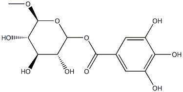 glucogallin Structure