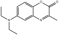 6-(diethylamino)-3-methyl-2H-1,4-benzoxazin-2-one Structure