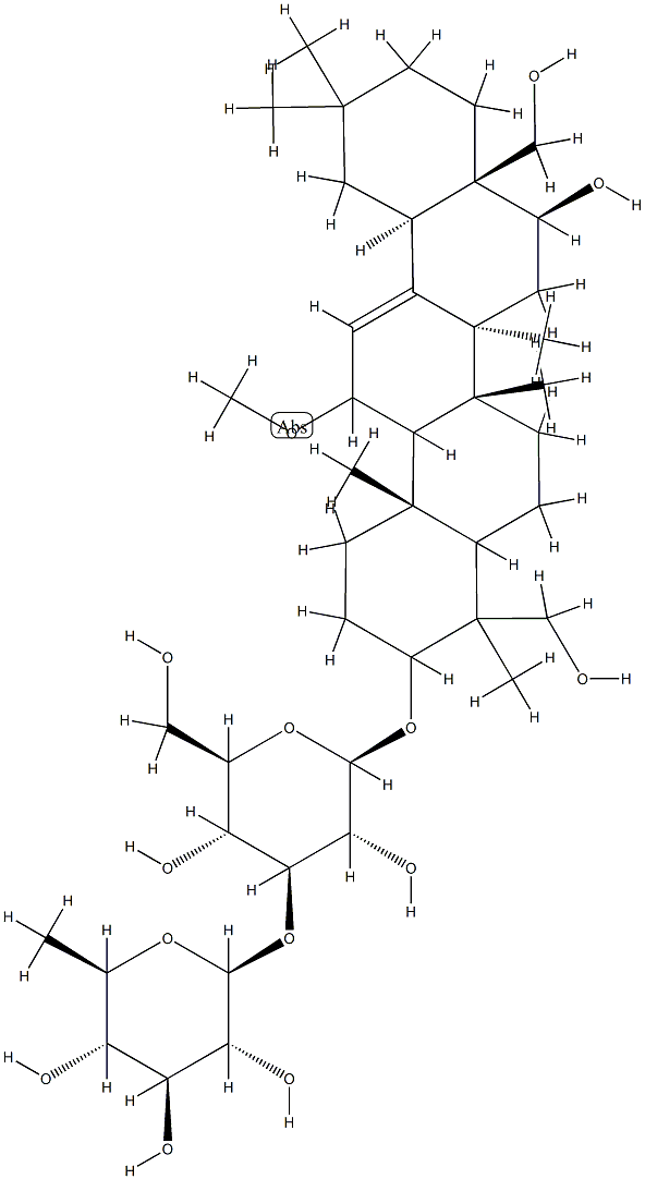 Saikosaponin b4 구조식 이미지