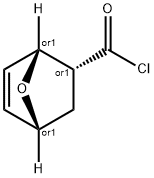 7-Oxabicyclo[2.2.1]hept-5-ene-2-carbonyl chloride, (1R,2R,4R)-rel- (9CI) Structure