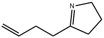 2H-Pyrrole,5-(3-butenyl)-3,4-dihydro-(9CI) 구조식 이미지