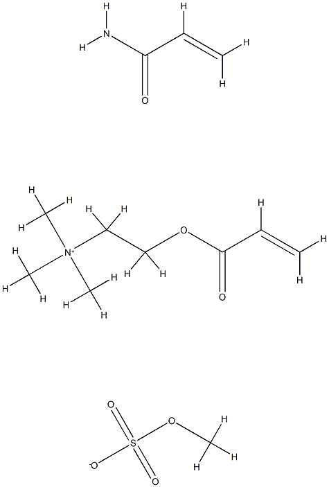 Polyacrylamide, kationisch mit Kationenstrke >15 % Structure