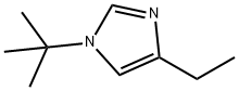 1H-Imidazole,1-(1,1-dimethylethyl)-4-ethyl-(9CI) Structure