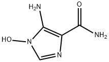1H-Imidazole-4-carboxamide,5-amino-1-hydroxy-(9CI) 구조식 이미지