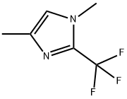 1H-이미다졸,1,4-디메틸-2-(트리플루오로메틸)-(9CI) 구조식 이미지