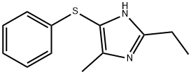 1H-Imidazole,2-ethyl-4-methyl-5-(phenylthio)-(9CI) Structure