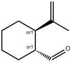 Cyclohexanecarboxaldehyde, 2-(1-methylethenyl)-, (1R,2R)-rel- (9CI) Structure