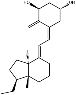 1-hydroxypregnacalciferol Structure