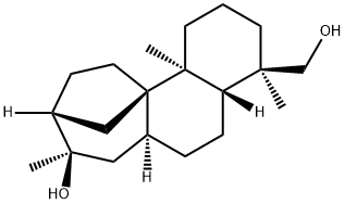 (4R,4aβ,6aα)-Tetradecahydro-8β-hydroxy-4,8,11bα-trimethyl-9β,11aβ-methano-11aH-cyclohepta[a]naphthalene-4-methanol Structure