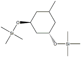 (1α,3β,5α)-5-Methyl-1,3-bis(trimethylsiloxy)cyclohexane Structure