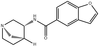 5-Benzofurancarboxamide,N-(1R,3R,4S)-1-azabicyclo[2.2.1]hept-3-yl-(9CI) Structure