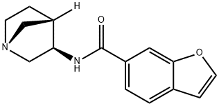 6-Benzofurancarboxamide,N-(1R,3R,4S)-1-azabicyclo[2.2.1]hept-3-yl-(9CI) 구조식 이미지