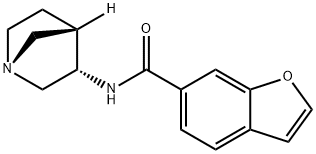 6-Benzofurancarboxamide,N-(1R,3S,4S)-1-azabicyclo[2.2.1]hept-3-yl-(9CI) Structure