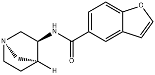 5-Benzofurancarboxamide,N-(1R,3S,4S)-1-azabicyclo[2.2.1]hept-3-yl-(9CI) Structure