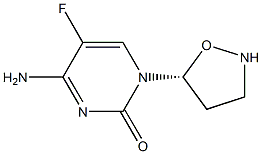 2(1H)-Pyrimidinone,4-amino-5-fluoro-1-(5R)-5-isoxazolidinyl-(9CI) 구조식 이미지