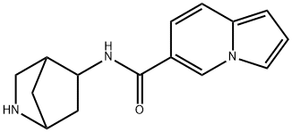 6-Indolizinecarboxamide,N-2-azabicyclo[2.2.1]hept-5-yl-(9CI) 구조식 이미지