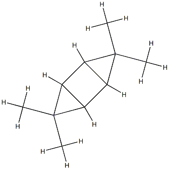 (1α,2β,4β,5α)-3,3,6,6-Tetramethyltricyclo[3.1.0.02,4]hexane Structure