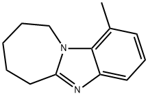 6H-Azepino[1,2-a]benzimidazole,7,8,9,10-tetrahydro-1-methyl-(9CI) Structure