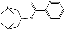 2-Pyrimidinecarboxamide,N-(3R)-1-azabicyclo[3.2.2]non-3-yl-(9CI) 구조식 이미지