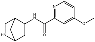 2-Pyridinecarboxamide,N-2-azabicyclo[2.2.1]hept-5-yl-4-methoxy-(9CI) Structure
