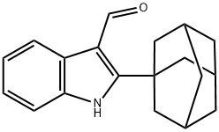 1H-Indole-3-carboxaldehyde,2-tricyclo[3.3.1.13,7]dec-1-yl-(9CI) Structure