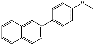 Anisole, p-2-naphthyl- (6CI,7CI) Structure
