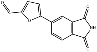 2-Furancarboxaldehyde,5-(2,3-dihydro-1,3-dioxo-1H-isoindol-5-yl)-(9CI) Structure