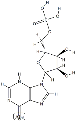 poly(thioinosinic acid) Structure