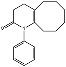 12-phenyl-12-azabicyclo[6.4.0]dodec-13-en-11-one 구조식 이미지