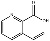 2-Pyridinecarboxylicacid,3-ethenyl-(9CI) Structure