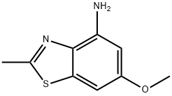 4-Benzothiazolamine,6-methoxy-2-methyl-(9CI) Structure