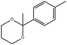 1,3-Dioxane,2-methyl-2-(4-methylphenyl)-(9CI) Structure