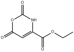 3,6-디하이드로-2,6-디옥소-2H-1,3-옥사진-4-카르복실산에틸에스테르 구조식 이미지