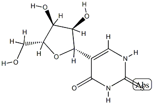 2-Thiopseudouridine 구조식 이미지