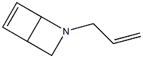 2-Azabicyclo[2.2.0]hex-5-ene,2-(2-propenyl)-(9CI) Structure