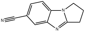 1H-Pyrrolo[1,2-a]benzimidazole-6-carbonitrile,2,3-dihydro-(7CI,9CI) Structure