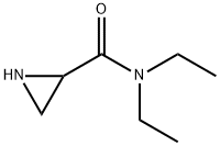 2-Aziridinecarboxamide,N,N-diethyl-(9CI) Structure