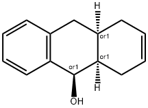 9-Anthracenol,1,4,4a,9,9a,10-hexahydro-,(4aR,9R,9aR)-rel-(9CI) Structure