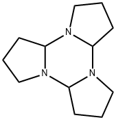 Tripyrrolo[1,2-a:1',2'-c:1'',2''-e][1,3,5]triazine, dodecahydro- 구조식 이미지