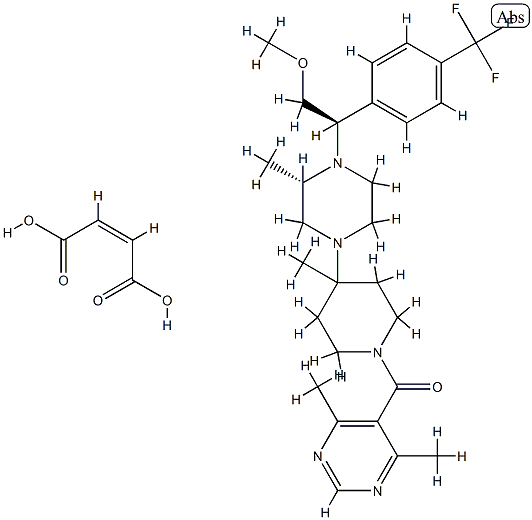 VICRIVIROC말레이트 구조식 이미지