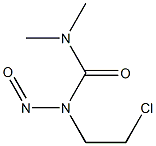 NITROSOCHLOROETHYLDIMETHYLUREA Structure