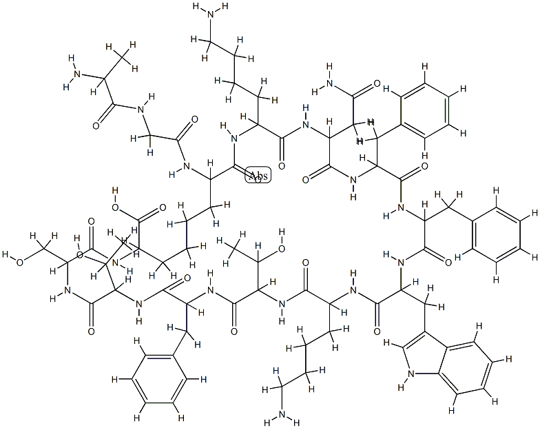 D,D-carbasomatostatin Structure