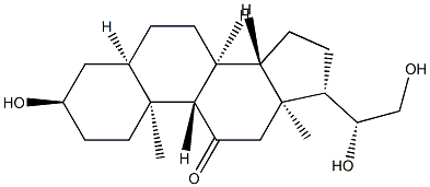 17-Deoxycortolone Structure