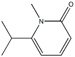 2(1H)-Pyridinone,1-methyl-6-(1-methylethyl)-(9CI) 구조식 이미지