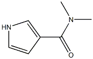 1H-Pyrrole-3-carboxamide,N,N-dimethyl-(9CI) 구조식 이미지